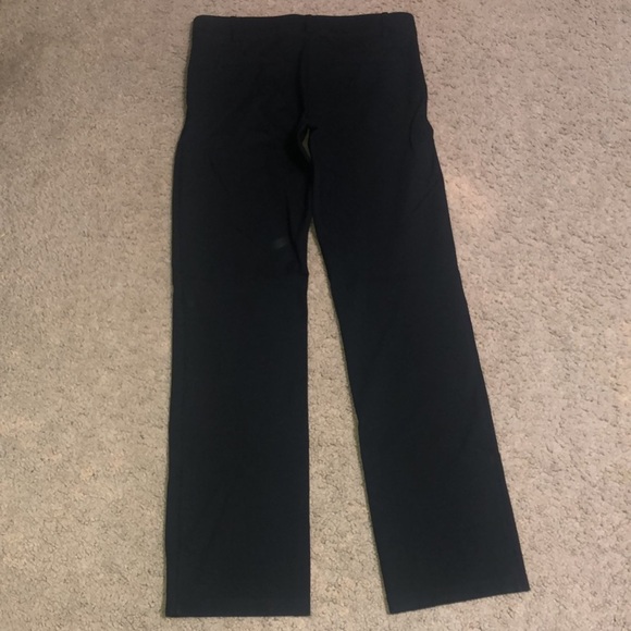 Betabrand Straight Leg Classic Dress Pant Yoga Pants Black Small Petite - Picture 8 of 16
